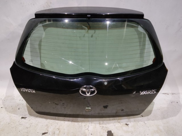 166616 Toyota Yaris II. 2006-2011 fekete színű Csomagtérajtó