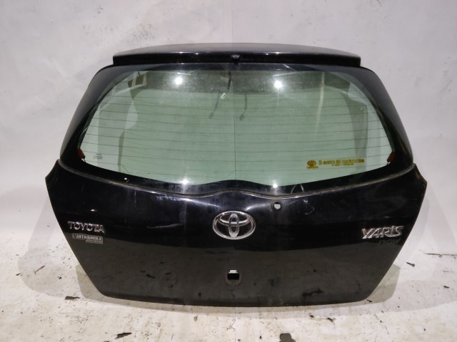 166811 Toyota Yaris II. 2006-2011 fekete színű Csomagtérajtó